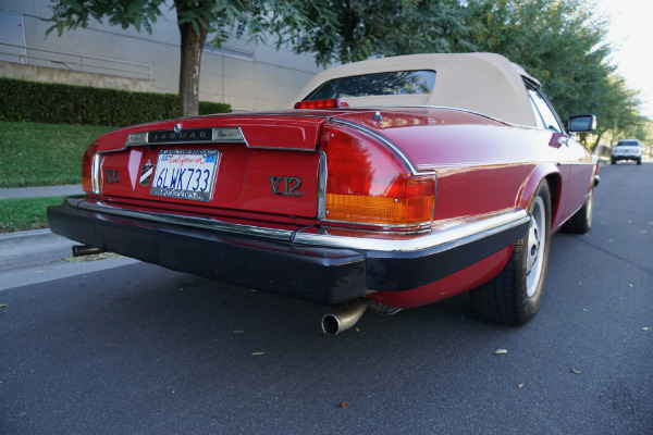 Used 1988 Jaguar XJS V12 Convertible with 22K orig miles XJS | Torrance, CA