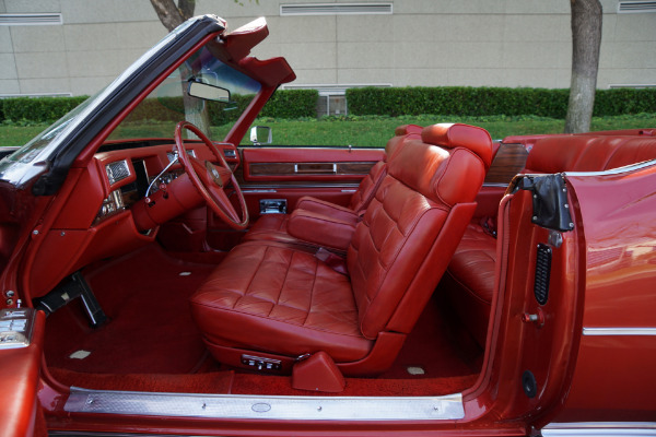 Used 1976 Cadillac Eldorado Convertible Red Leather | Torrance, CA