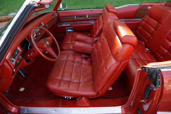 Used 1976 Cadillac Eldorado Convertible Red Leather | Torrance, CA