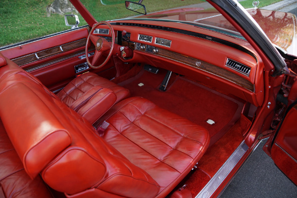 Used 1976 Cadillac Eldorado Convertible Red Leather | Torrance, CA