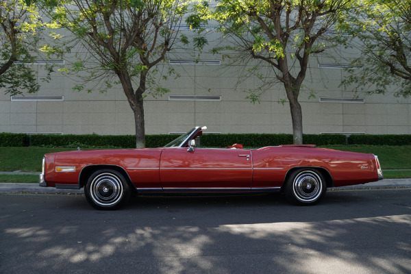 Used 1976 Cadillac Eldorado Convertible Red Leather | Torrance, CA