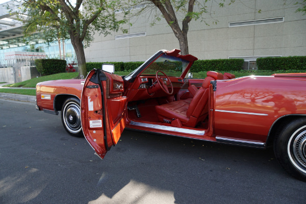 Used 1976 Cadillac Eldorado Convertible Red Leather | Torrance, CA