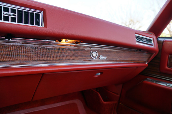 Used 1976 Cadillac Eldorado Convertible Red Leather | Torrance, CA