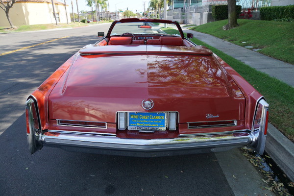 Used 1976 Cadillac Eldorado Convertible Red Leather | Torrance, CA