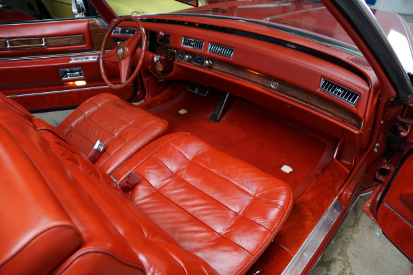 Used 1976 Cadillac Eldorado Convertible Red Leather | Torrance, CA