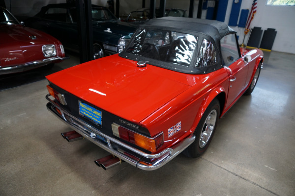 Used 1972 Triumph TR6 Roadster with vintage Judson Supercharger  | Torrance, CA