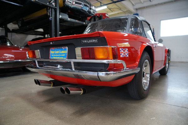 Used 1972 Triumph TR6 Roadster with vintage Judson Supercharger  | Torrance, CA