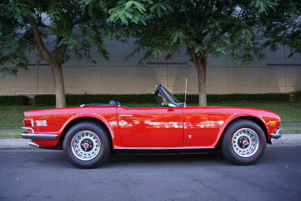 Used 1972 Triumph TR6 Roadster with vintage Judson Supercharger  | Torrance, CA