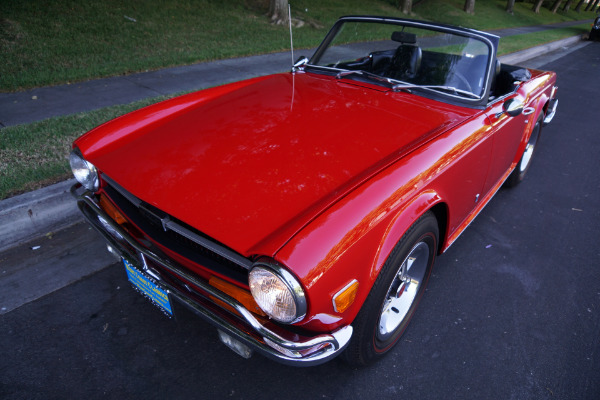 Used 1972 Triumph TR6 Roadster with vintage Judson Supercharger  | Torrance, CA