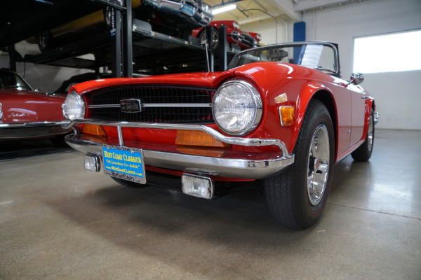 Used 1972 Triumph TR6 Roadster with vintage Judson Supercharger  | Torrance, CA