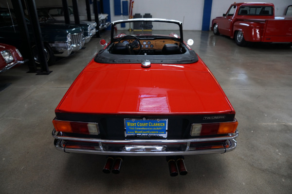 Used 1972 Triumph TR6 Roadster with vintage Judson Supercharger  | Torrance, CA