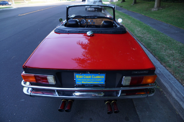 Used 1972 Triumph TR6 Roadster with vintage Judson Supercharger  | Torrance, CA