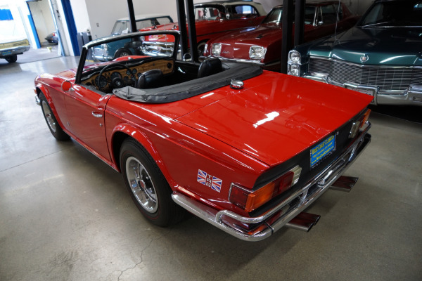 Used 1972 Triumph TR6 Roadster with vintage Judson Supercharger  | Torrance, CA