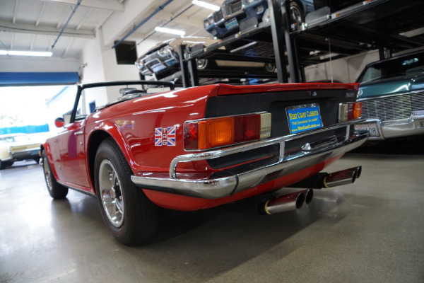 Used 1972 Triumph TR6 Roadster with vintage Judson Supercharger  | Torrance, CA