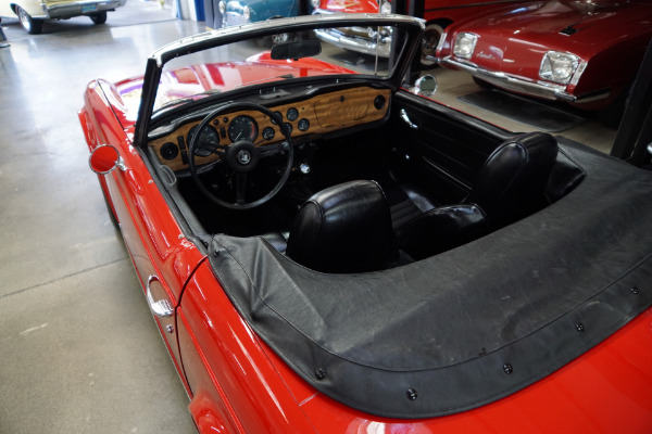 Used 1972 Triumph TR6 Roadster with vintage Judson Supercharger  | Torrance, CA