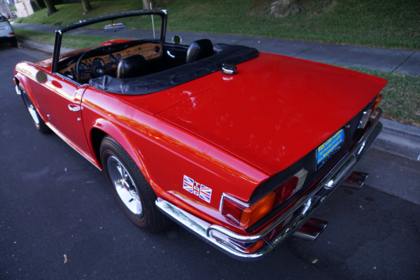 Used 1972 Triumph TR6 Roadster with vintage Judson Supercharger  | Torrance, CA