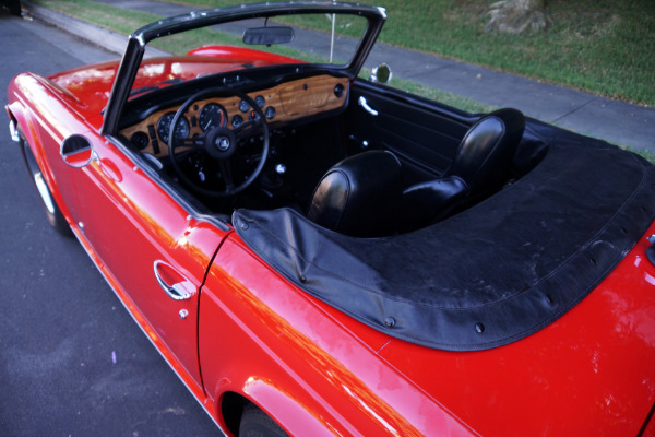 Used 1972 Triumph TR6 Roadster with vintage Judson Supercharger  | Torrance, CA