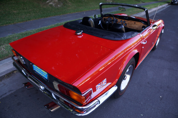 Used 1972 Triumph TR6 Roadster with vintage Judson Supercharger  | Torrance, CA