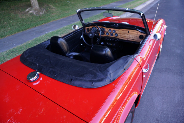 Used 1972 Triumph TR6 Roadster with vintage Judson Supercharger  | Torrance, CA