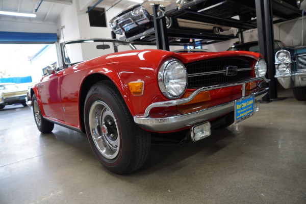 Used 1972 Triumph TR6 Roadster with vintage Judson Supercharger  | Torrance, CA