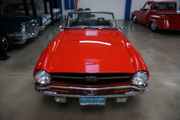 Used 1972 Triumph TR6 Roadster with vintage Judson Supercharger  | Torrance, CA