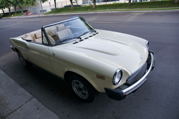 Used 1981 FIAT SPIDER 2000 Roadster Spider | Torrance, CA