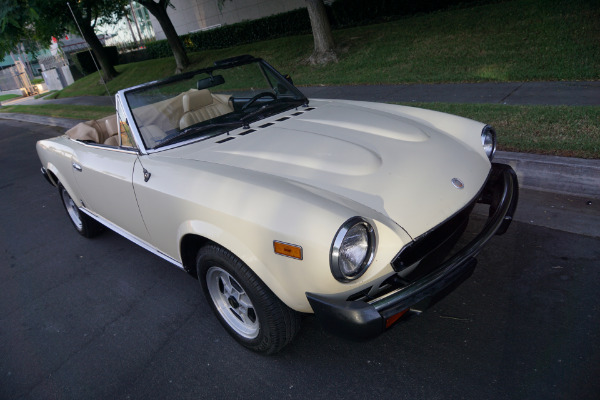 Used 1981 FIAT SPIDER 2000 Roadster Spider | Torrance, CA