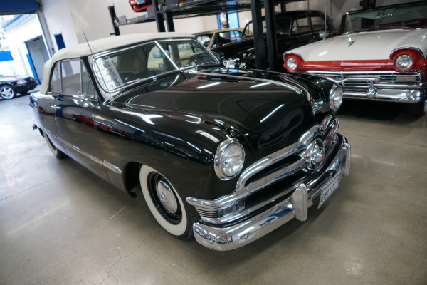 Used 1950 Ford Custom DeLuxe 239 V8 Convertible with 3 spd O/D & Dual Carbs  | Torrance, CA