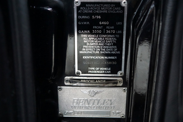 Used 1996 Bentley Brooklands V8 Sedan  | Torrance, CA