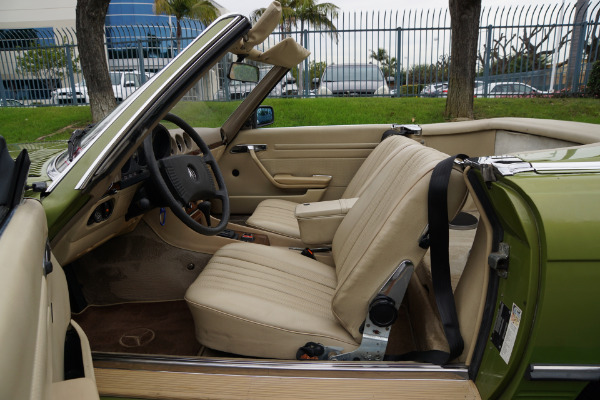 Used 1979 Mercedes-Benz 280SL 2.8 6 cyl Roadster with 56K orig miles R107 SL | Torrance, CA