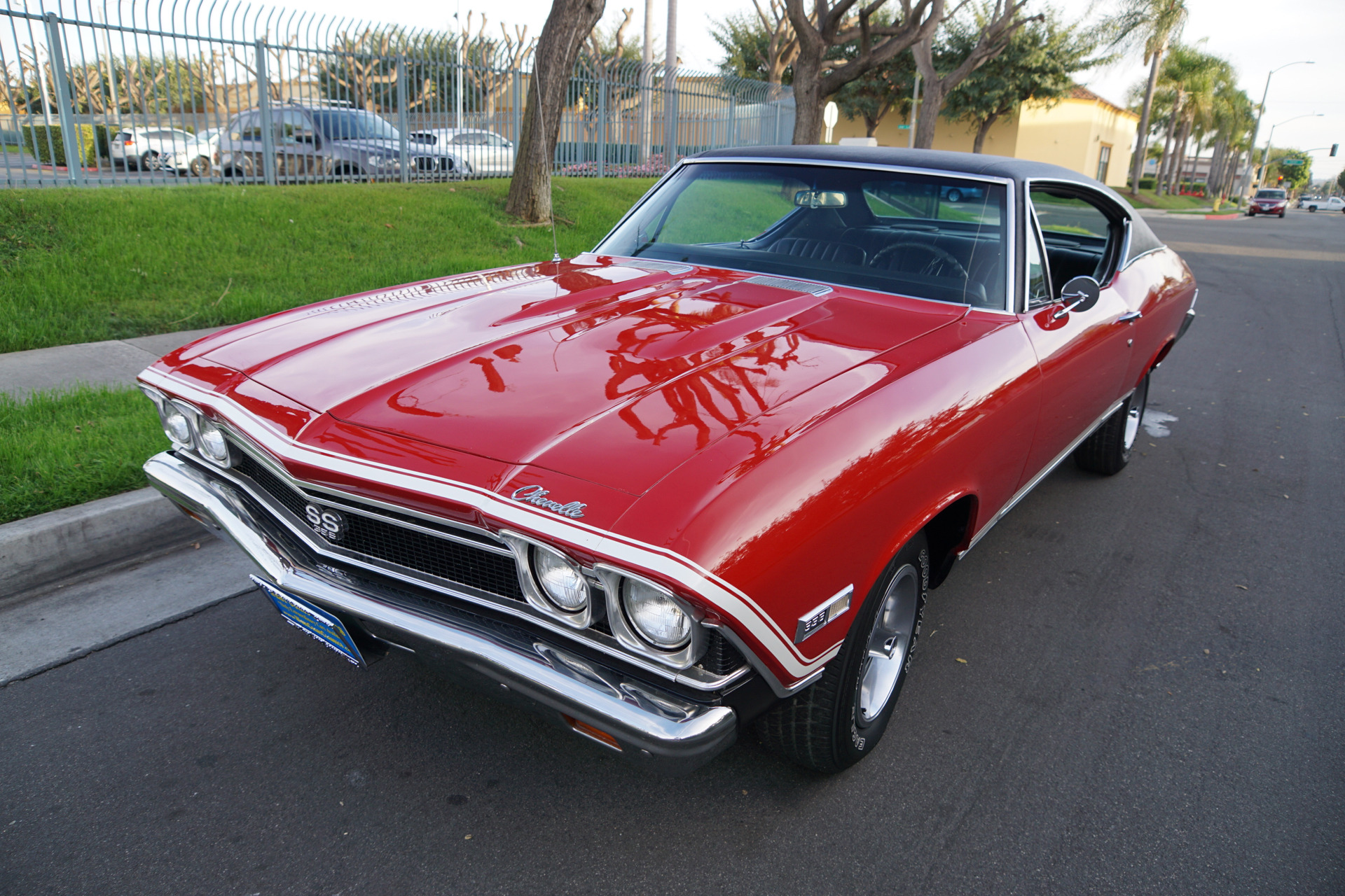 1968 Chevrolet Chevelle SS 396 V8 4 SPD 2 Dr Hardtop Stock 80883 for