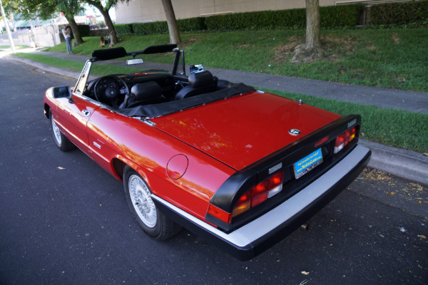 Used 1988 Alfa Romeo Spider Graduate Convertible with 23K original miles Graduate | Torrance, CA