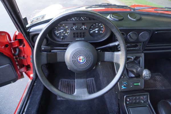 Used 1988 Alfa Romeo Spider Graduate Convertible with 23K original miles Graduate | Torrance, CA