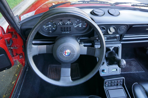 Used 1988 Alfa Romeo Spider Graduate Convertible with 23K original miles Graduate | Torrance, CA