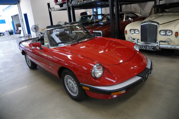 Used 1988 Alfa Romeo Spider Graduate Convertible with 23K original miles Graduate | Torrance, CA