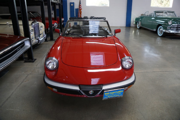 Used 1988 Alfa Romeo Spider Graduate Convertible with 23K original miles Graduate | Torrance, CA