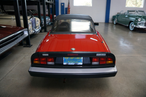 Used 1988 Alfa Romeo Spider Graduate Convertible with 23K original miles Graduate | Torrance, CA