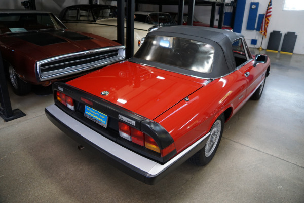 Used 1988 Alfa Romeo Spider Graduate Convertible with 23K original miles Graduate | Torrance, CA