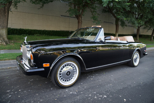 Used 1986 Rolls-Royce Corniche II Drop Head Coupe with 62K original miles  | Torrance, CA