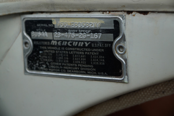 Used 1956 Mercury Montclair 2 Dr Hardtop 312 V8  | Torrance, CA