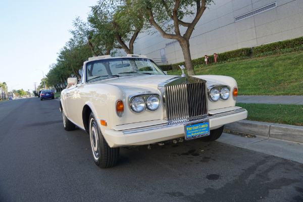 Used 1988 Rolls-Royce Corniche II Drop Head Coupe with 34K original miles  | Torrance, CA