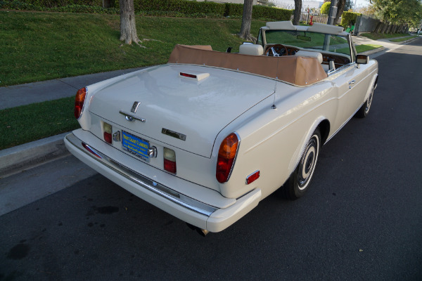 Used 1988 Rolls-Royce Corniche II Drop Head Coupe with 34K original miles  | Torrance, CA