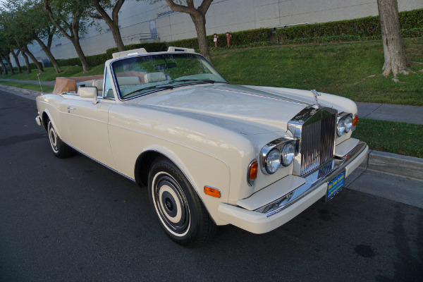 Used 1988 Rolls-Royce Corniche II Drop Head Coupe with 34K original miles  | Torrance, CA