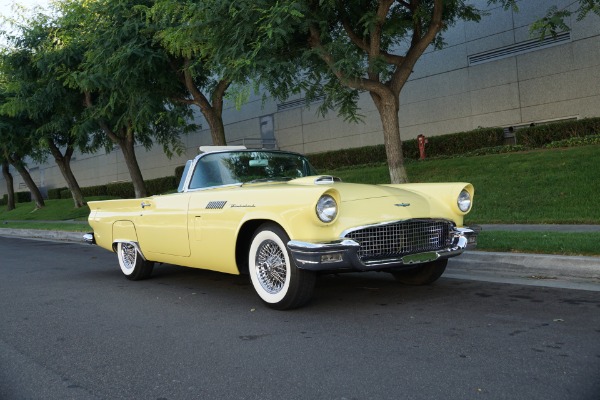 Used 1957 Ford Thunderbird E Code 312 2x4 BBL V8 Convertible  | Torrance, CA