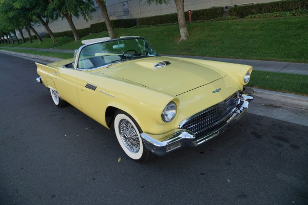 Used 1957 Ford Thunderbird E Code 312 2x4 BBL V8 Convertible  | Torrance, CA