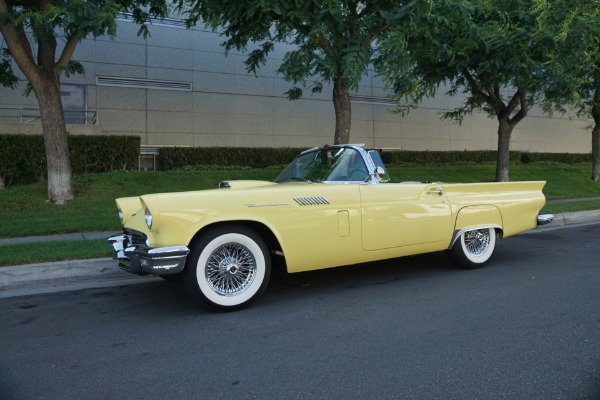 Used 1957 Ford Thunderbird E Code 312 2x4 BBL V8 Convertible  | Torrance, CA