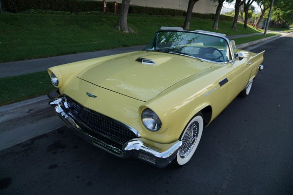 Used 1957 Ford Thunderbird E Code 312 2x4 BBL V8 Convertible  | Torrance, CA