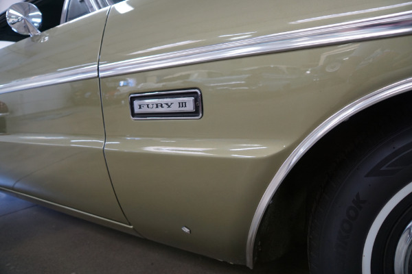 Used 1969 Plymouth Fury III 2 Door Fasttop 383/290HP V8 Hardtop  | Torrance, CA