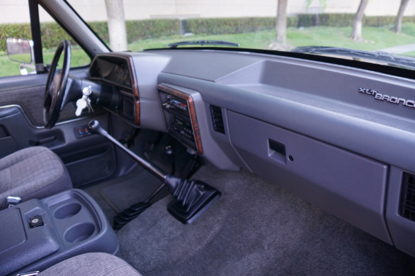 Used 1991 Ford Bronco XLT 4WD 5.0 V8 WITH RARE 5 SPD MANUAL TRANS & 57K ORIG MILES! XLT | Torrance, CA