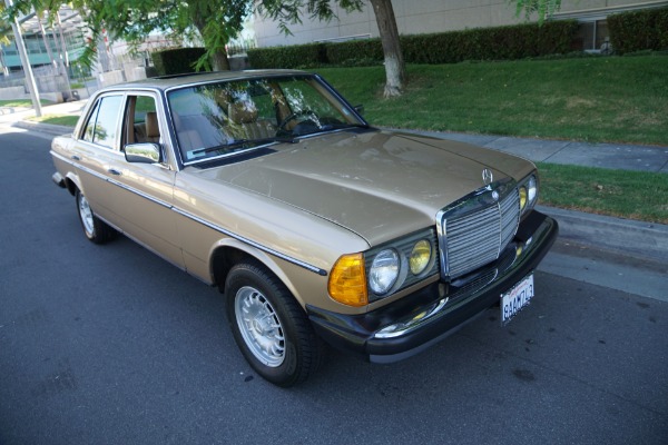 Used 1983 Mercedes-Benz 300D Turbo Diesel Sedan with 110K original miles 300 D | Torrance, CA